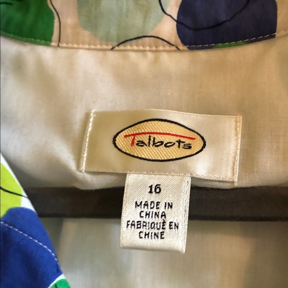 Talbots Multicolor Patterned Dress - Picture 2 of 11